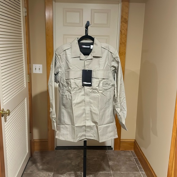 BLAUER men’s BDU TACTICAL LONG SLEEVE SHIRT 8730 - Picture 4 of 11